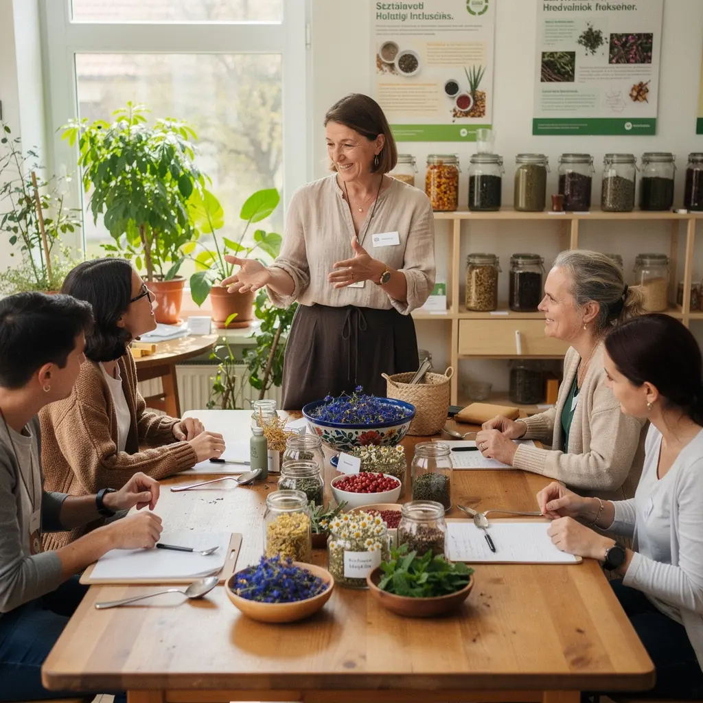 Frissítő ízű tea, amely a természet színeit tükrözi.